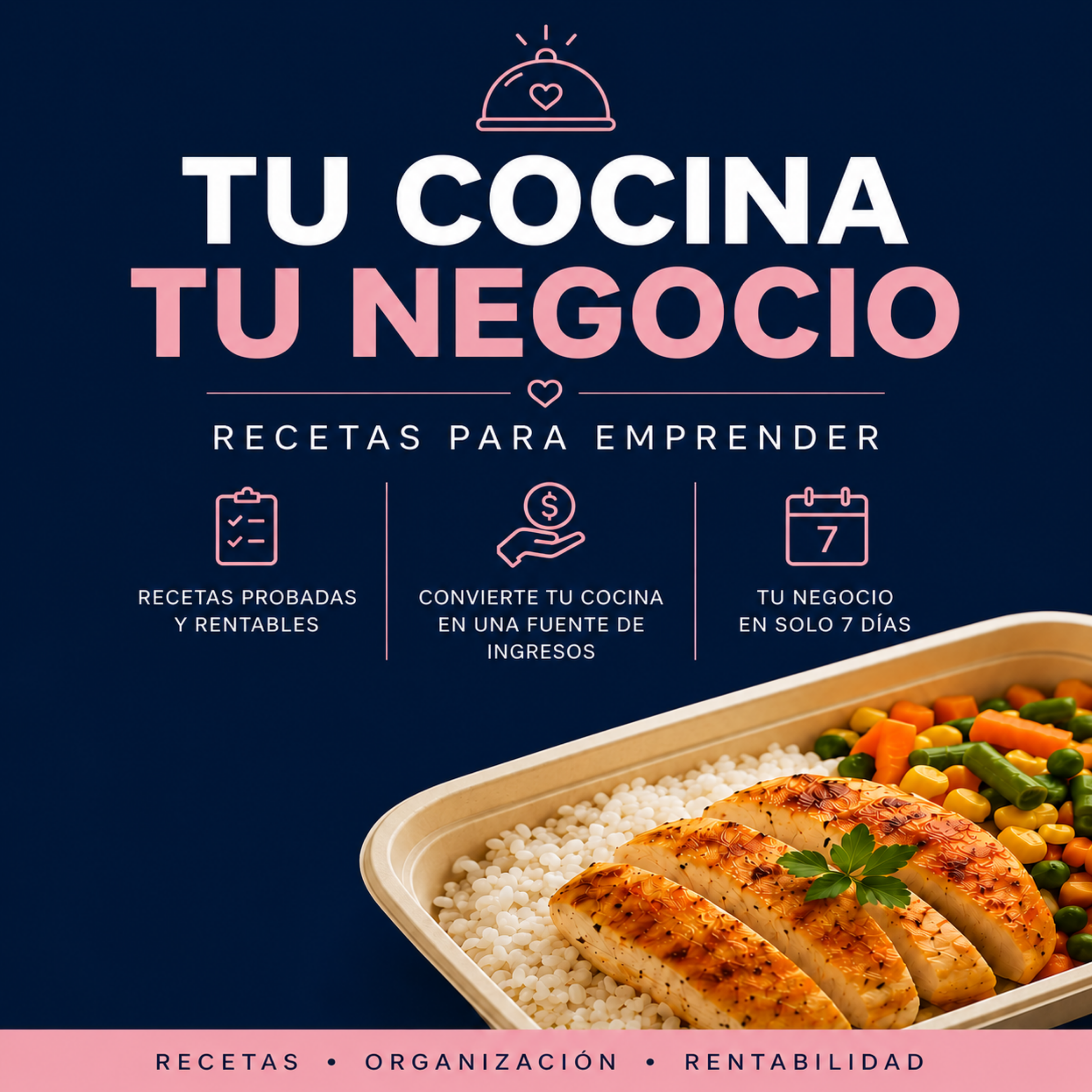 Tu cocina Tu negocio +3 BONOS: Armá tu negocio en 7 dias